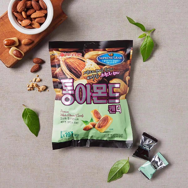 好丽友韩国扁桃仁90g喜糖包邮