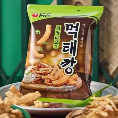 韩国进口食品农心青阳明太鱼脆条