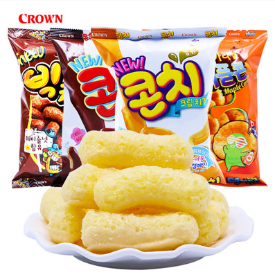 韩国原装进口零食品克丽安玉米脆