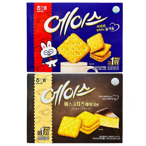 韩国进口海太牌ace364g盒装饼干