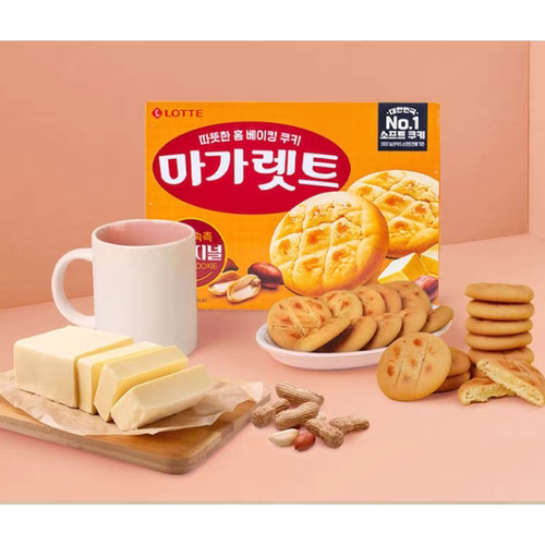 乐天新款包装玛加利原味软饼干