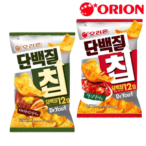 韩国好丽友香辣蛋白脆片60g