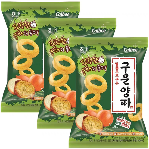 海太洋葱圈60g韩国原装膨化