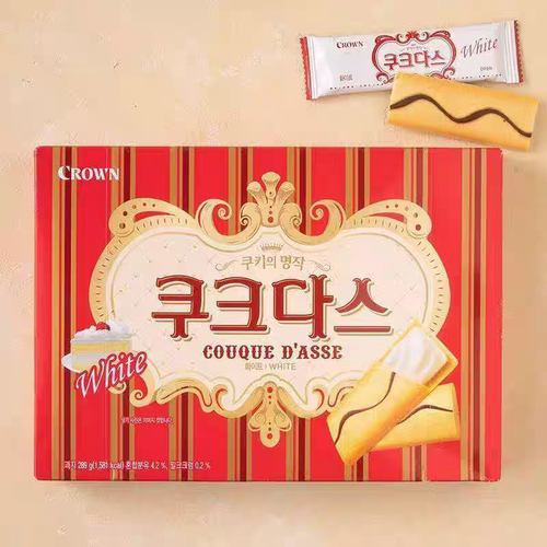 克丽安韩国进口大盒包邮夹心饼干