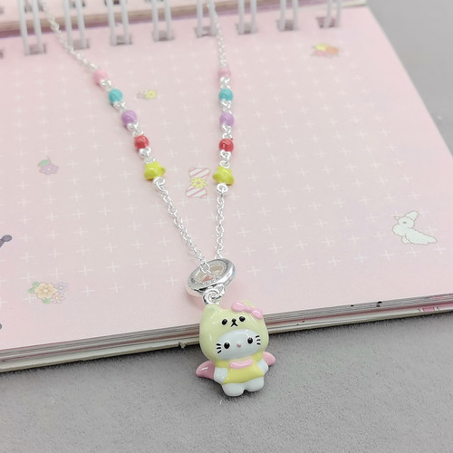 2025年新款beads串珠搭配项链吊坠925银手镯配饰手工可爱气质饰品