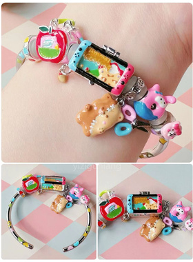 beads女滴胶合金轻奢高级感手镯