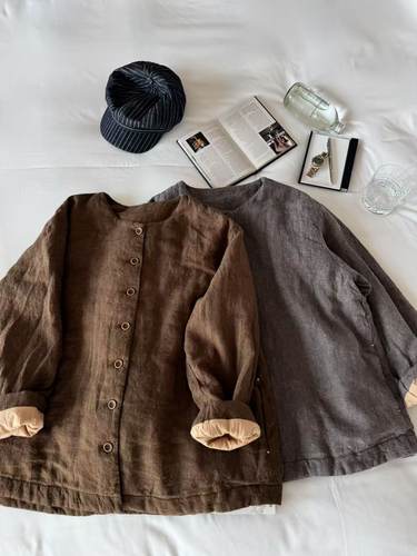 汉麻手工棉衣25372