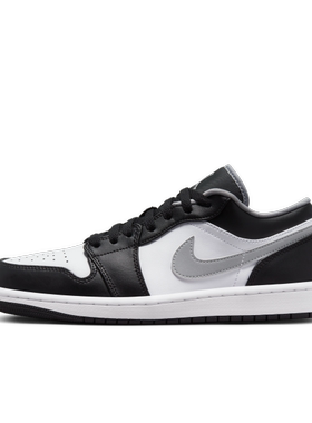 Nike/耐克AJ1黑白低帮板鞋男复古运动休闲板鞋553558-040
