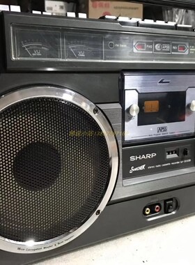 进口收录机夏普9191的日本本土版，GF-303BSB，功能全好的