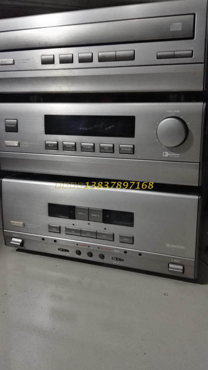二手进口yamaha/雅马哈s70纯音乐组合音响 三碟cd机,功能正常