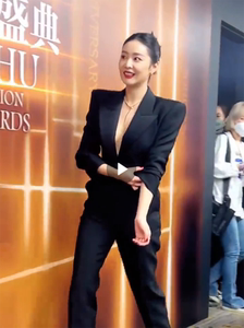 大嫂高叶同款黑色连体裤