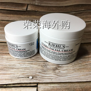 Kiehl's科颜氏高保湿霜125ml 50ml长效补水锁水温和面霜 滋润舒缓