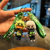 手办实物公仔模型钥匙圈背包挂件 威龙 三角洲行动周边 红狼