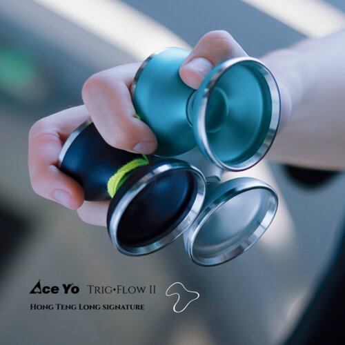 悠悠球 ACEYO 心流2 洪腾龙签名球 7075SS专业竞技 超大超宽 yoyo