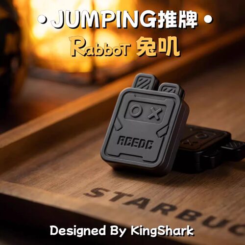 EH EDC JUMPING兔叽械推牌ACEDC联动直推指尖解压玩具