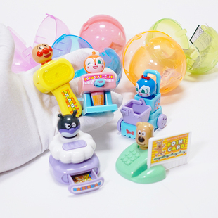 万代BAN DAI扭蛋面包超人便利店细菌人收银机购物过家家儿童玩具