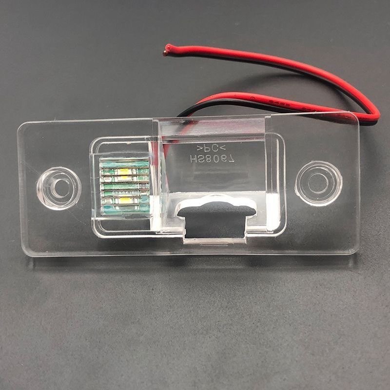 大众帕萨特B5宝来倒车后视摄像头支架记录仪后镜头牌照灯外壳底座