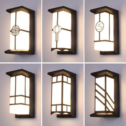 led户外防水庭院家用过道阳台灯