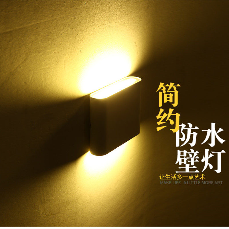 led防水超薄过道灯走廊感应庭院露台阳台灯室内背景墙床头卧室灯,家装灯饰光源,壁灯,淘宝优惠券,粉丝福利购,淘宝优惠卷