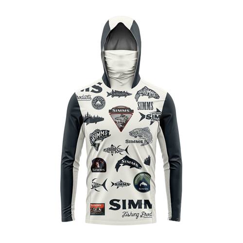 Simms连帽口罩钓鱼服夏季防晒衣冰丝凉爽舒适路亚海钓速干衣情侣