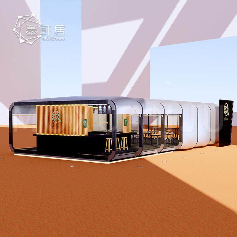 户外移动餐厅篷房时尚胶囊建筑欧式模块化帐篷厂家直销