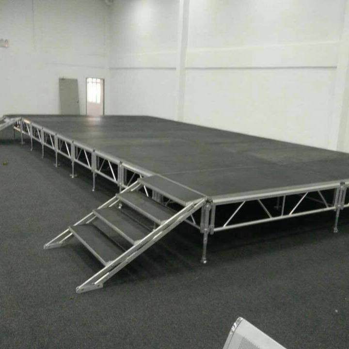 广东厂家直销铝合金舞台户外大型演出活动移动拼装舞台婚庆舞台