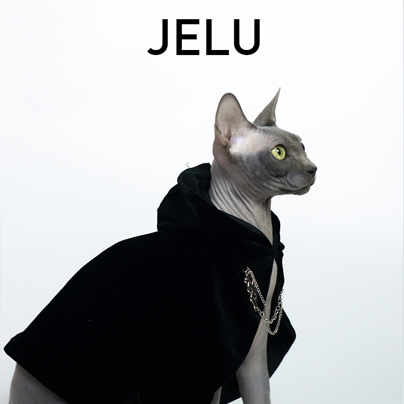 暗夜吸血鬼无毛猫斗篷