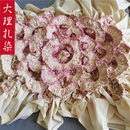 扎染布半成品云南大理白族纯手工DIY扎花学习材料教学工艺展示布