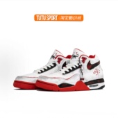 Flight 定制 球鞋 经典 Nike 白蟒赤炼 中帮男子篮球鞋 Legacy 白红