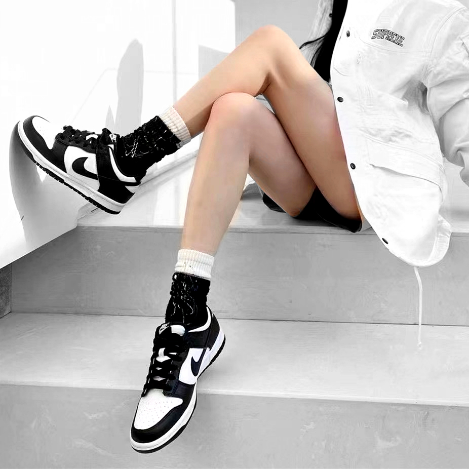 黑白熊猫Nikedunk板鞋