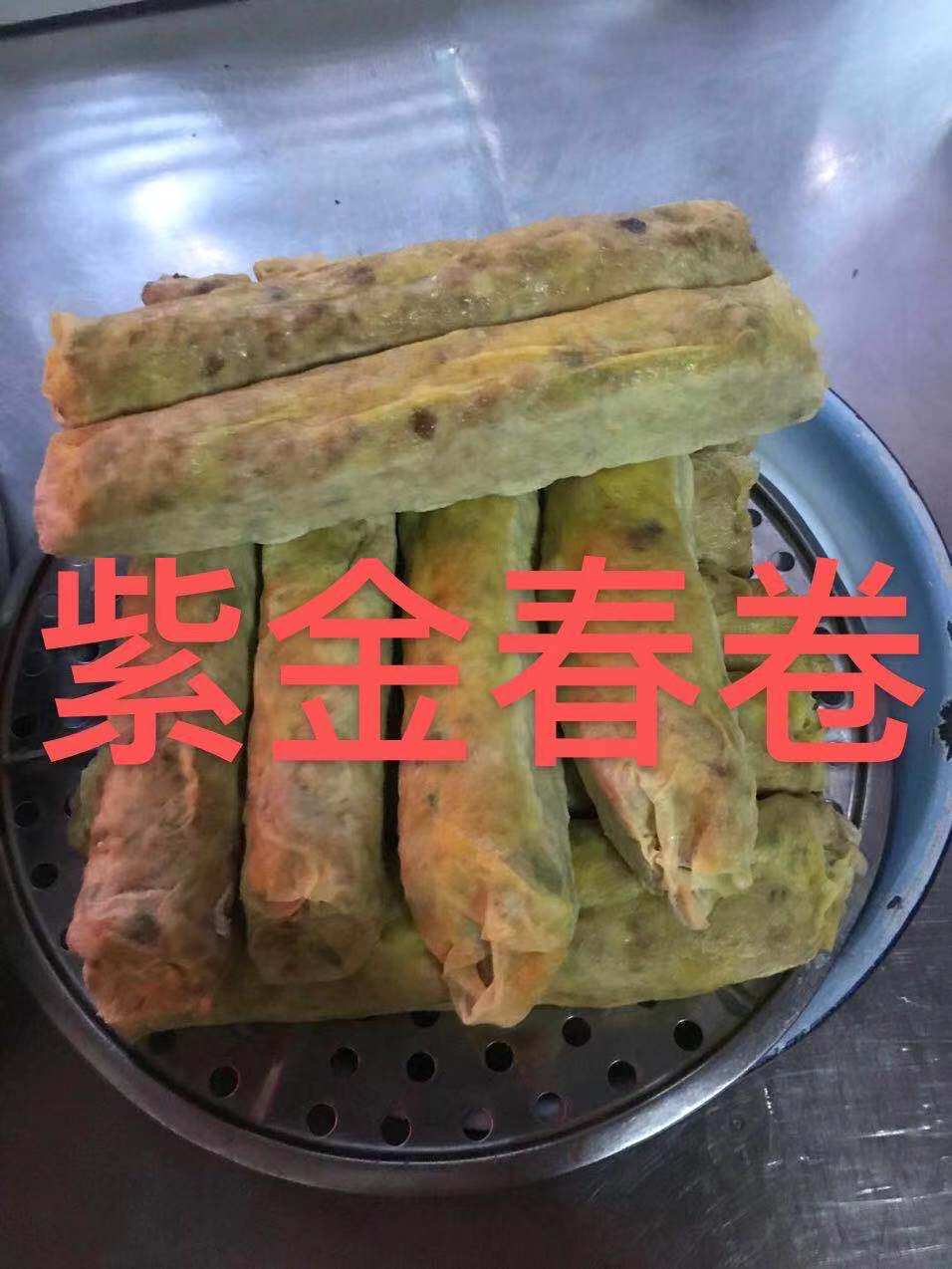 河源紫金客家特产春卷一条半斤重