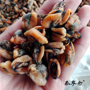 泰顺特产渔家自晒野生淡菜干淡干海虹干肉干新鲜贻贝干海鲜干货