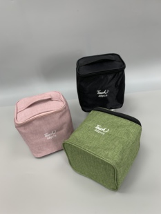 出口外单便携式收纳化妆包笔袋文具袋女孩款马克笔收纳袋