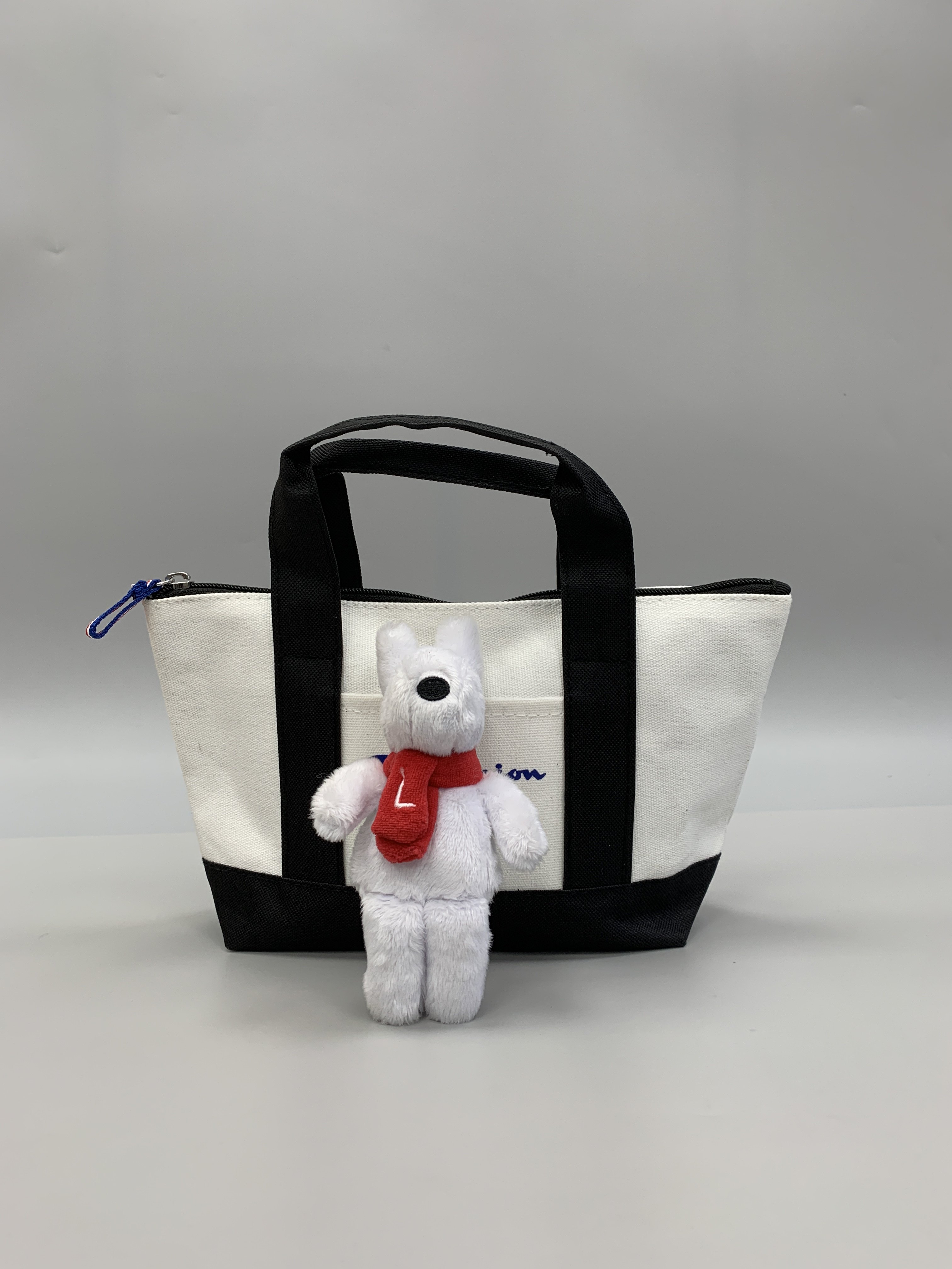 出口日本正品新款刺绣男女同款手拎帆布托特包