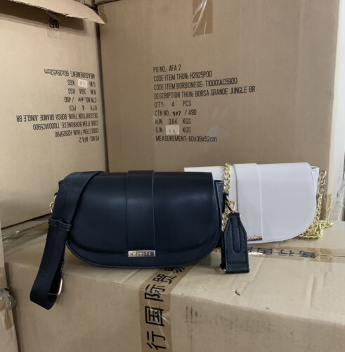 出口波兰通勤马鞍包磁扣翻盖时尚单肩斜挎包女包