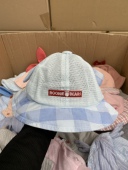 亏本 太阳帽儿童宝宝渔夫帽网眼男女童防晒遮阳帽 婴儿帽子夏季