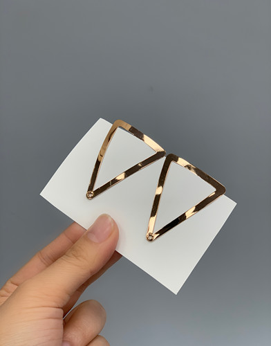 出口欧美水滴夹边夹BB夹发夹发饰发卡配件
