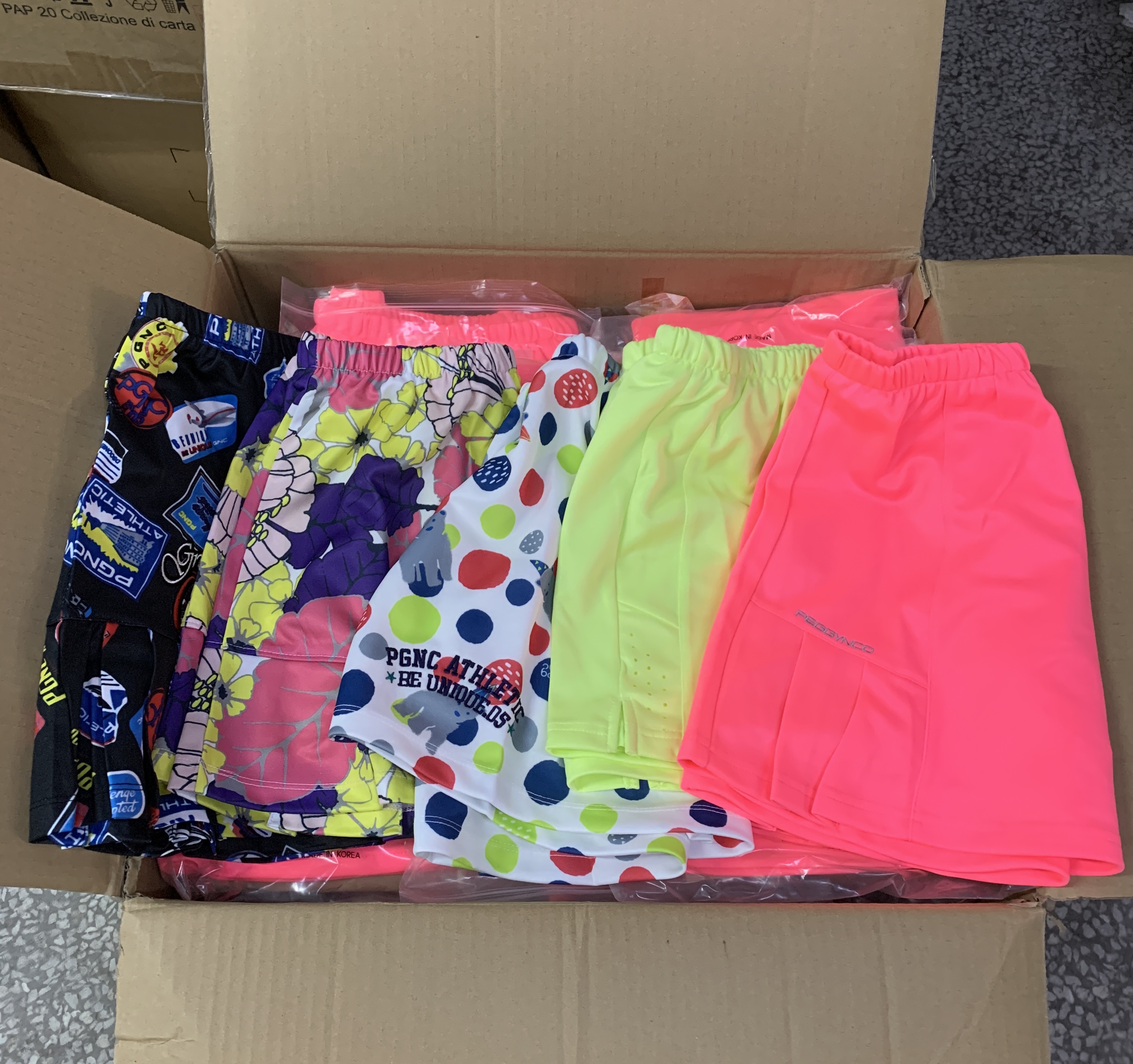 出口韩国正品羽毛球网球半身裙速干羽毛球安全底裤短裙