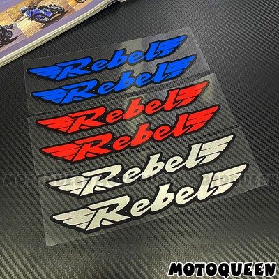 适用Rebel本田125 300 500 1100 贴纸CM300装饰CM500反光CMX贴花