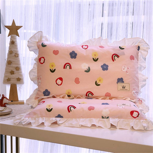 ins水洗棉婴幼儿小35x55枕头套