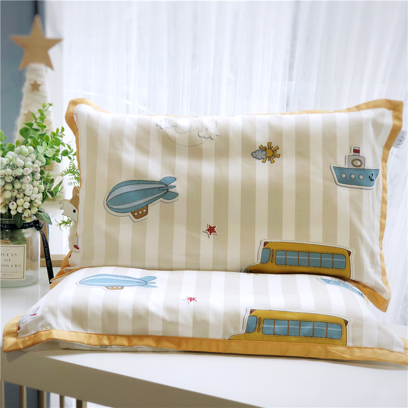 A类长绒棉四季通用35x55枕头套