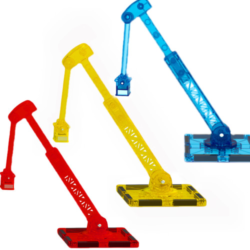 彩窗磁力积木散片吊车补充磁铁强磁配件女孩儿童拼装益智玩具