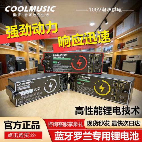 罗兰EX音箱直播内录移动电源