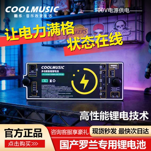 Roland罗兰专用乐器锂电池RSB系列EX音箱蓝牙直播内录移动电源