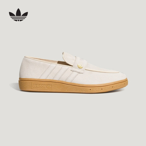 阿迪达斯三叶草女鞋HANDBALL SPEZIAL LOAFER一脚蹬休闲鞋LC3891