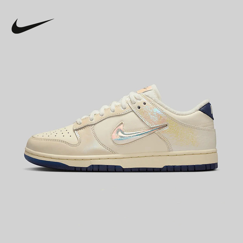 Nike耐克女鞋2025冬季DUNK LOW炫彩大勾低帮运动休闲鞋IM6571-027