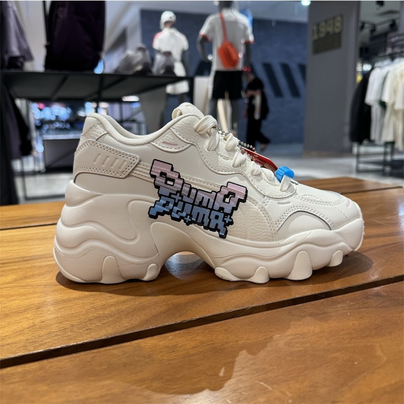 puma彪马增高女系带厚底休闲鞋