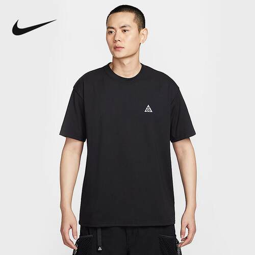 NIKE耐克短袖男25夏季ACG户外印花宽松透气休闲运动T恤IF0371-010
