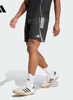 adidas阿迪达斯男子2025夏季新款足球训练运动速干梭织短裤IW0407