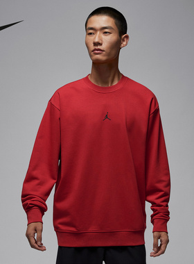 Nike耐克运动卫衣男2025冬季JORDAN休闲圆领针织套头衫FV8625-687